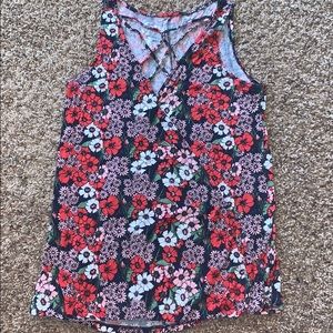 Maurice’s 24/7 Sleeveless Criss Cross Top